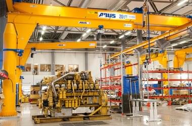 Kranlösungen In Der Bergbauindustrie | ABUS Kransysteme